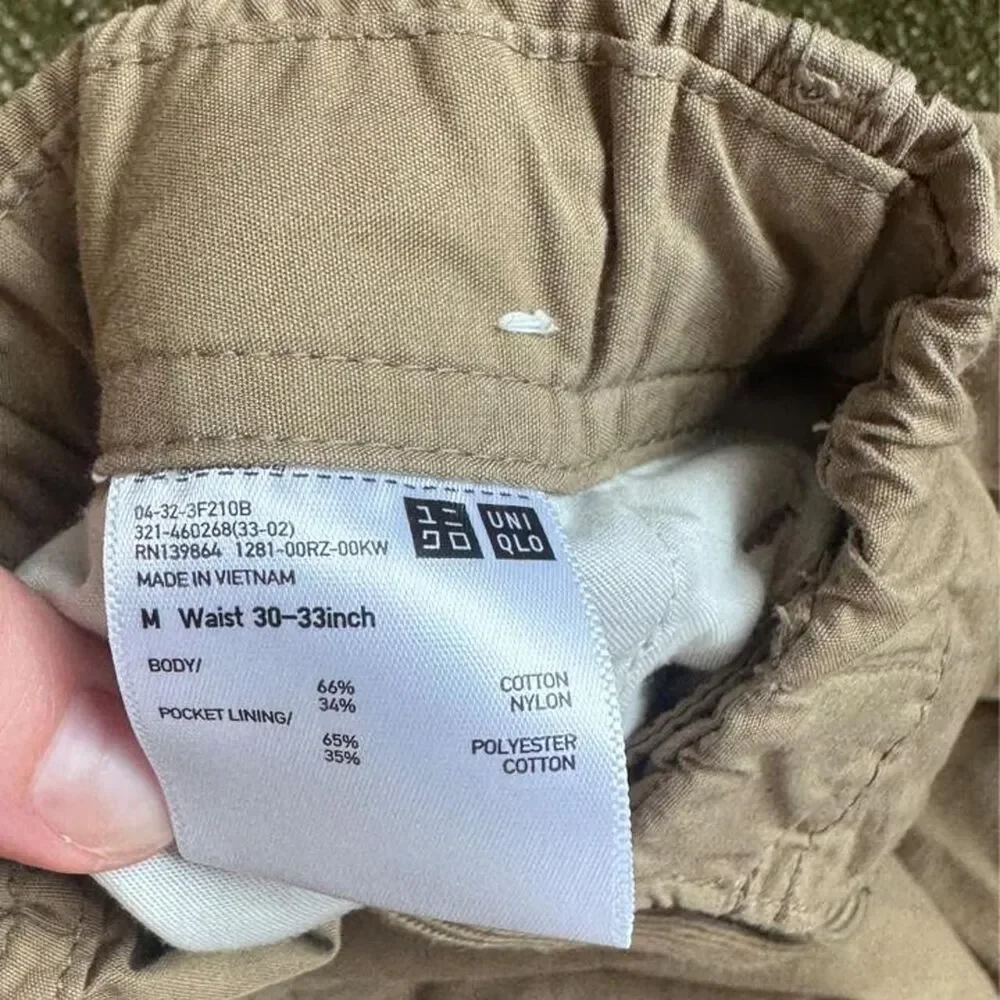 Uniqlo Women's Tan and Khaki Trousers